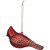 Glass Cardinal Ornament