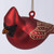 Glass Cardinal Ornament