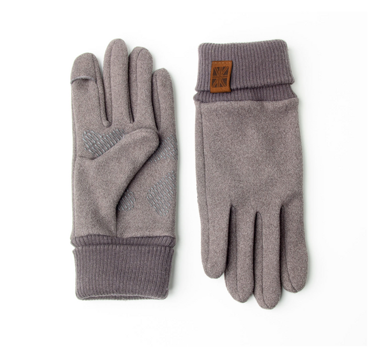 Pro Tip Texting Gloves Gray Small-Medium