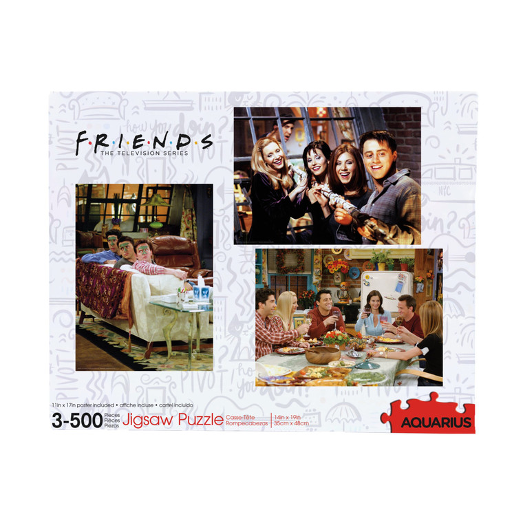 Friends 3 Puzzle Set