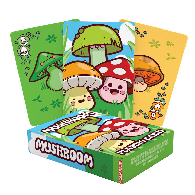 Playing Cards Mushrooms