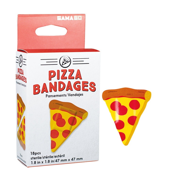 Pizza Adhesive Bandages