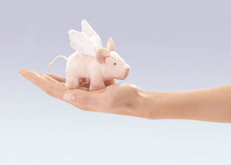 Pig Winged Finger Puppet