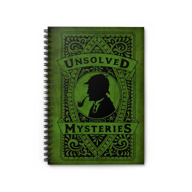 Unsolved Mysteries Notebook