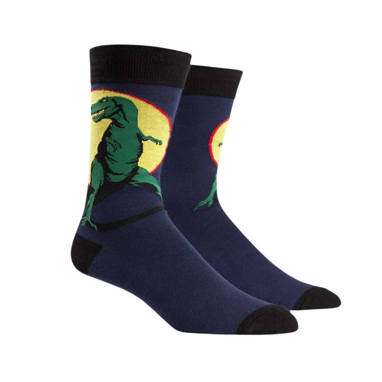 T-Rex Men's Crew Socks