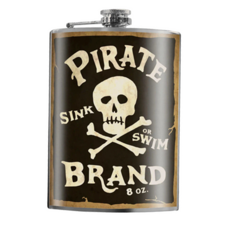 Pirate Brand Flask