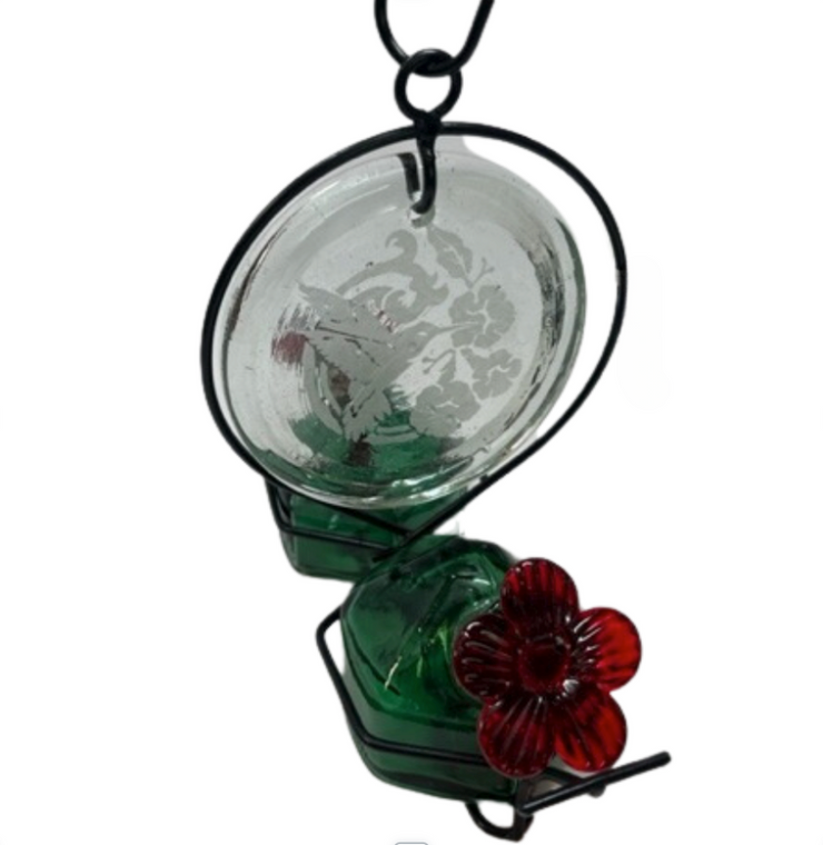 Bouquet Deluxe 2 With Clear Medallion - Green