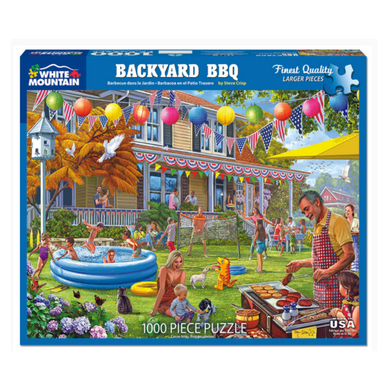Backyard BBQ 1000 Piece Puzzle
