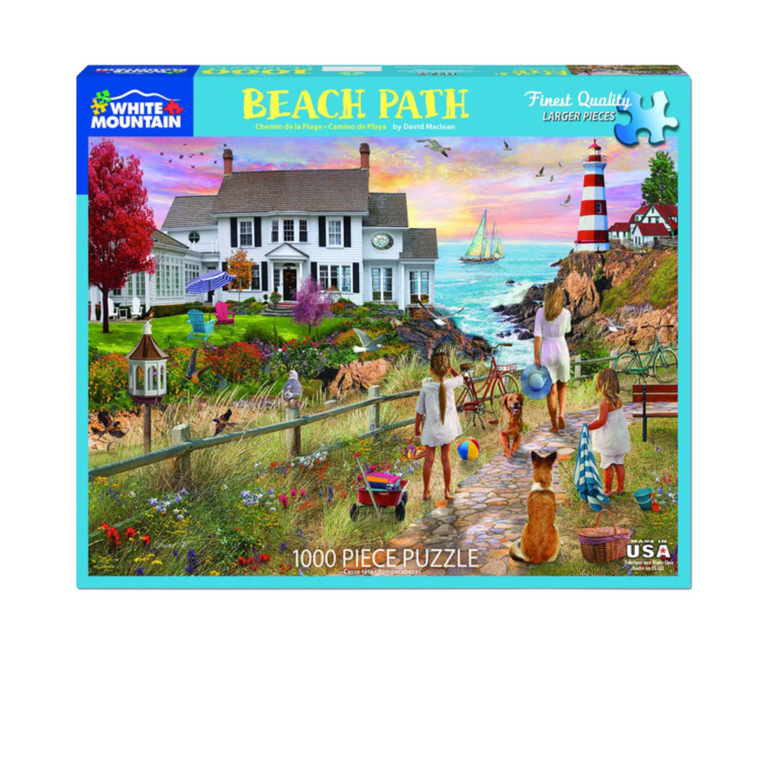 Beach Path 1000 Piece Puzzle