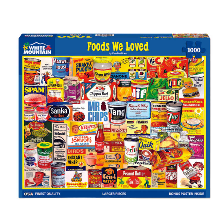 Foods We Loved 1000 Piece Puzzle