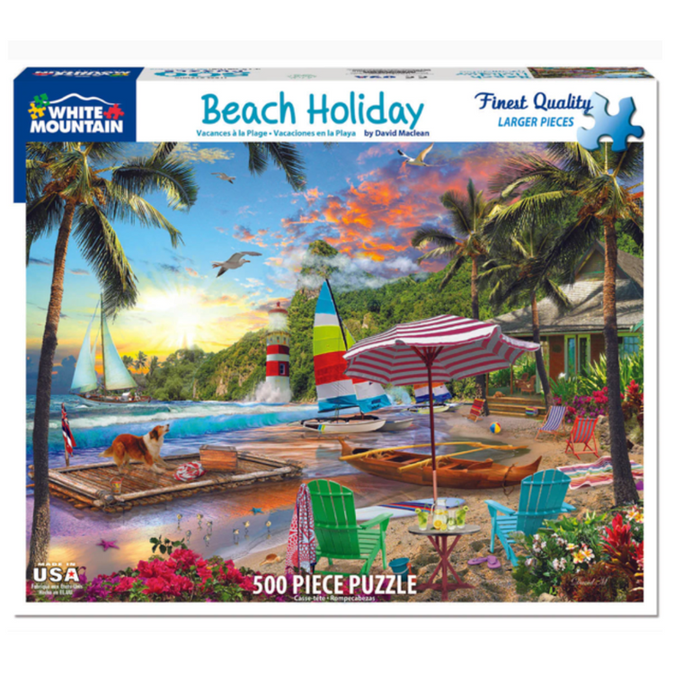 Beach Holiday 500 Piece Puzzle