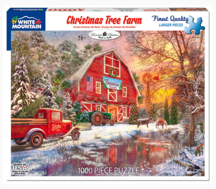 Christmas Tree Farm 1000 Piece Puzzle