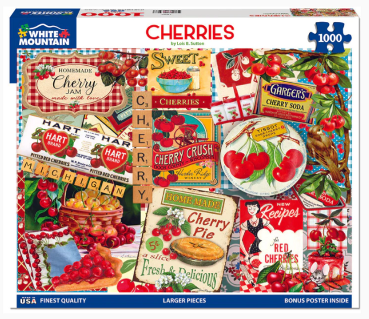 Cherries 1000 Piece Puzzle