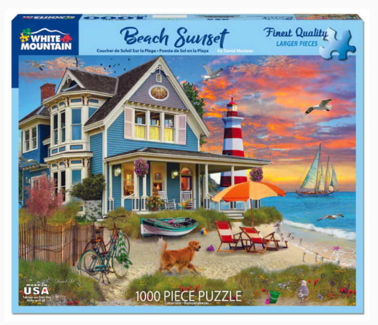 Beach Sunset 1000 Piece Puzzle