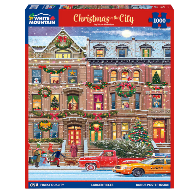 Christmas In the City 1000 Piece Puzzle