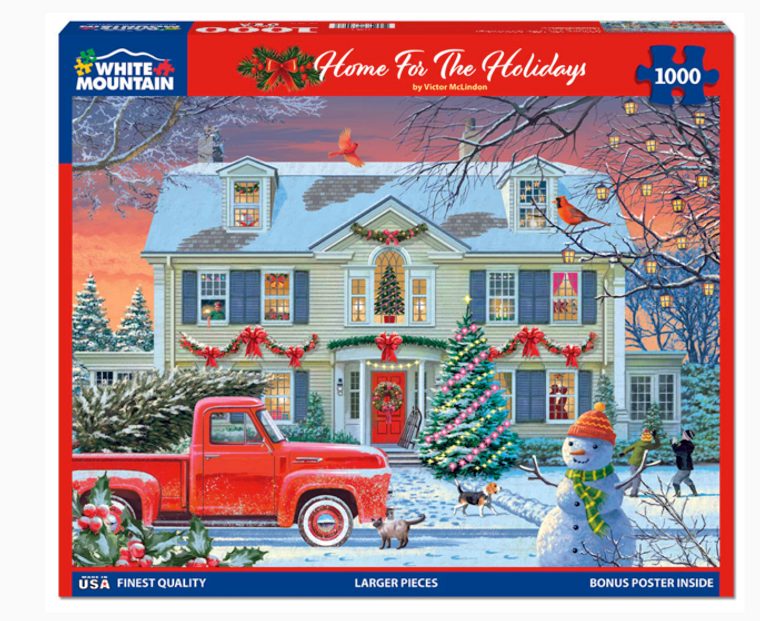 Home for the Holidays 1000 Piece Puzzle