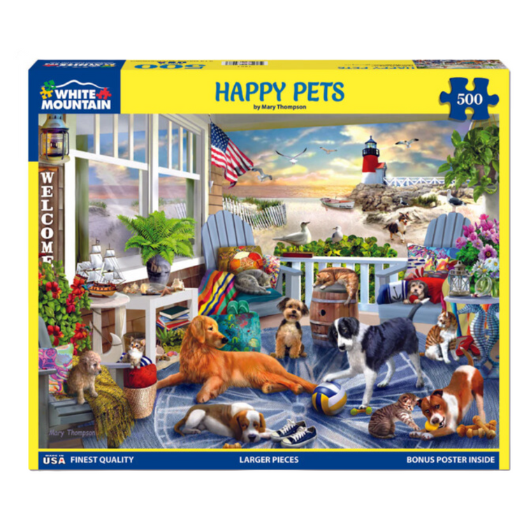 Happy Pets 500 Piece Puzzle