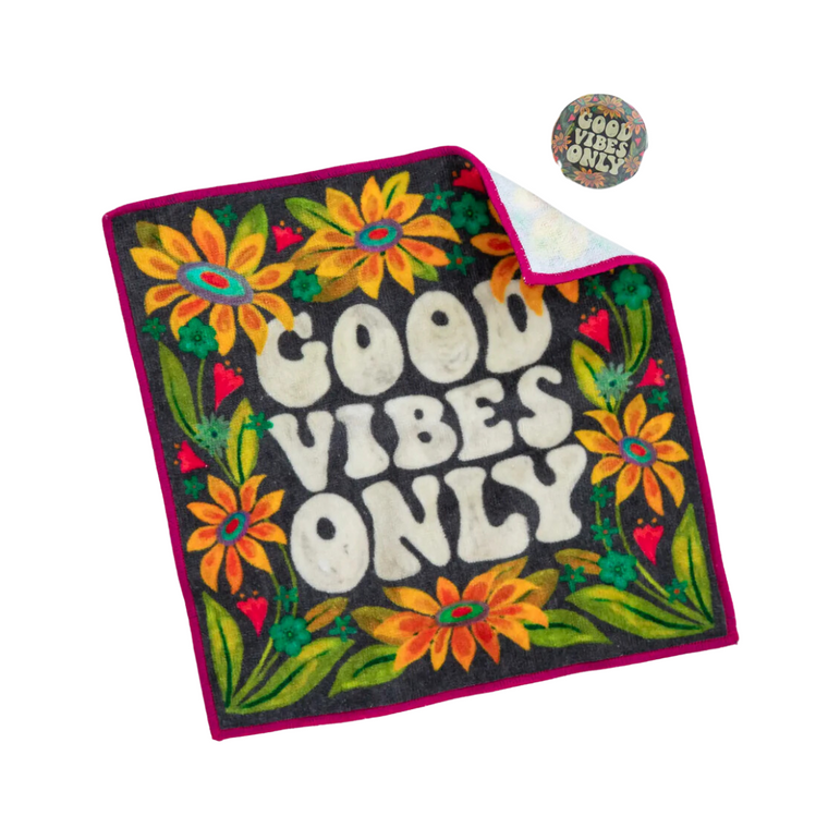 Good Vibes Only Washcloth