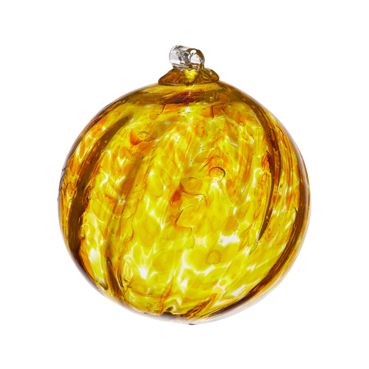 Nature's Whimsy Orb - Bright Yellow