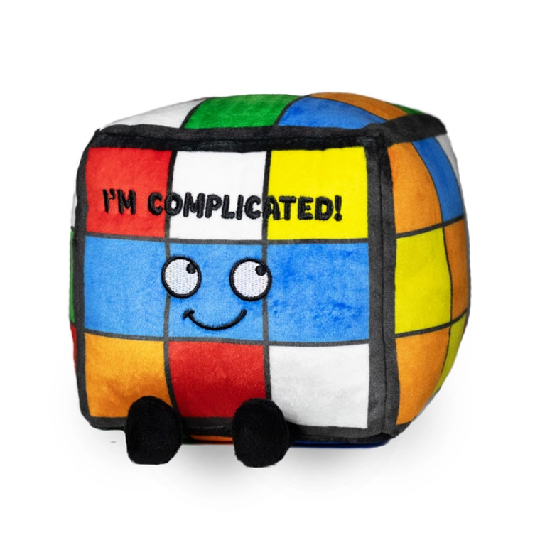 I'm Complicated Puzzle Cube Plushie