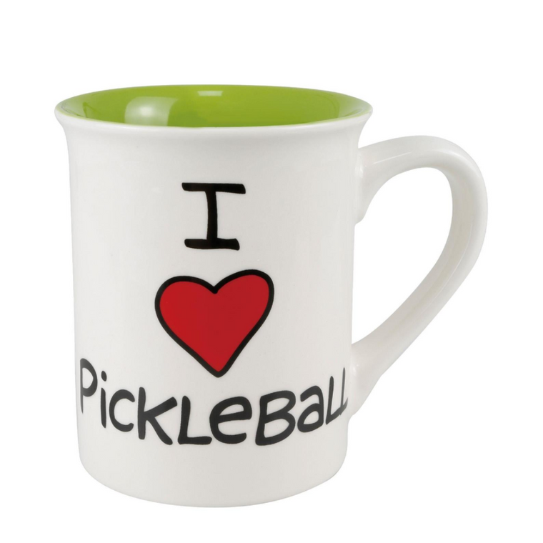 I Heart Pickleball Mug