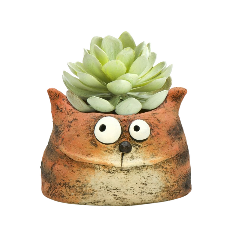 Harley The Tiger Cat Planter