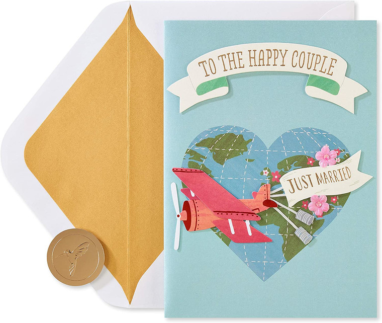 Just Married Wedding Card