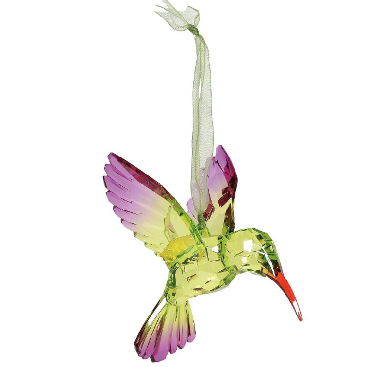 Hummingbird Ornament - Green