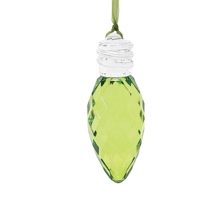 Christmas Bulb Ornament - Green