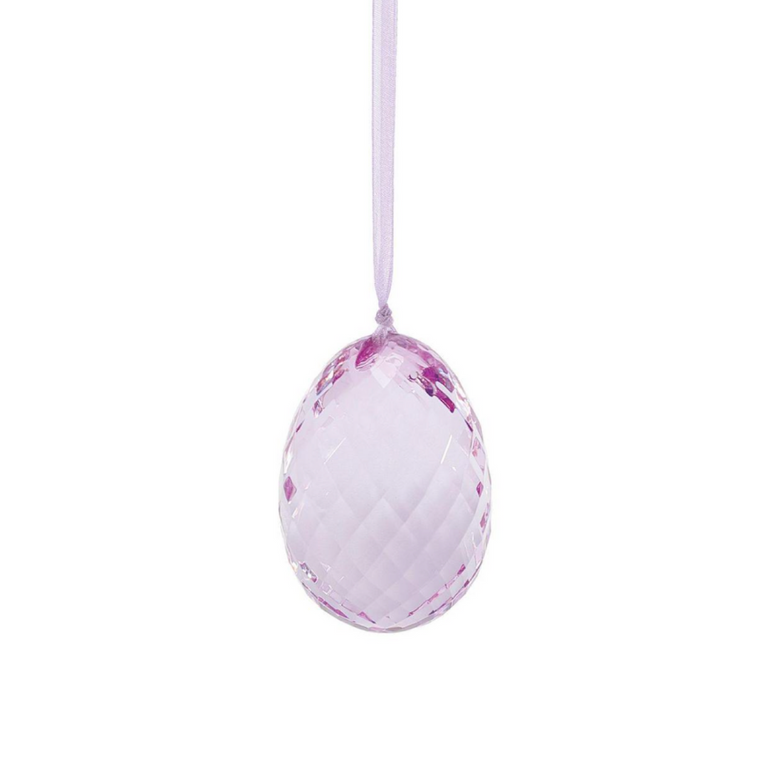 Egg Ornament - Purple