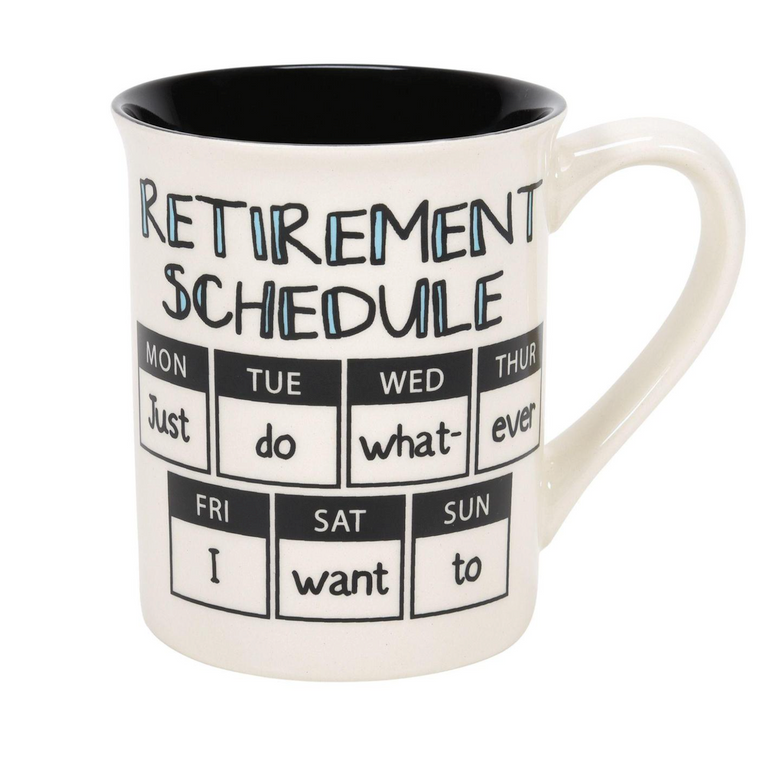 Retirement Calendar Mug