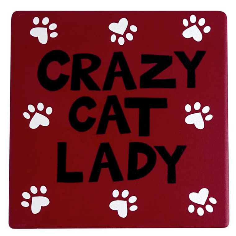 Crazy Cat Lady Coaster