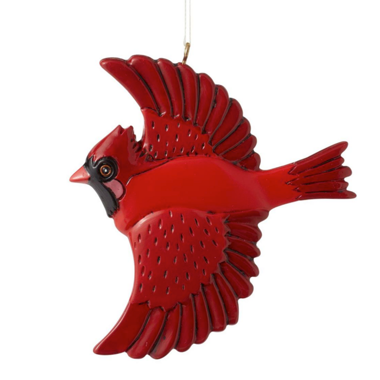 Resin Cardinal Ornament