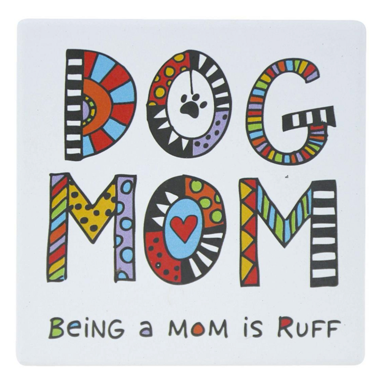 Cuppa Doodles Dog Mom Coaster