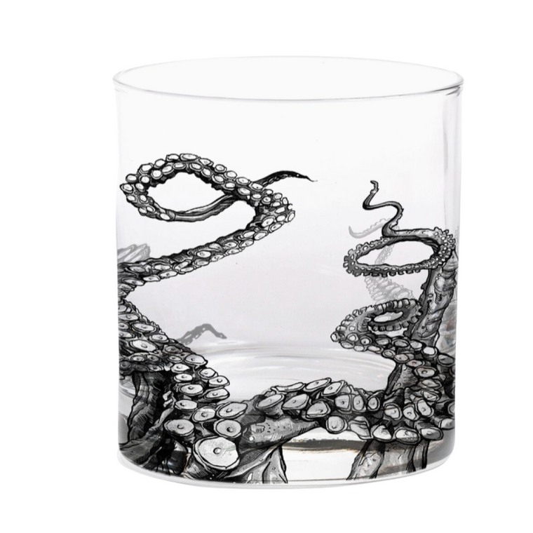 Octopus Tentacles Whiskey Glass