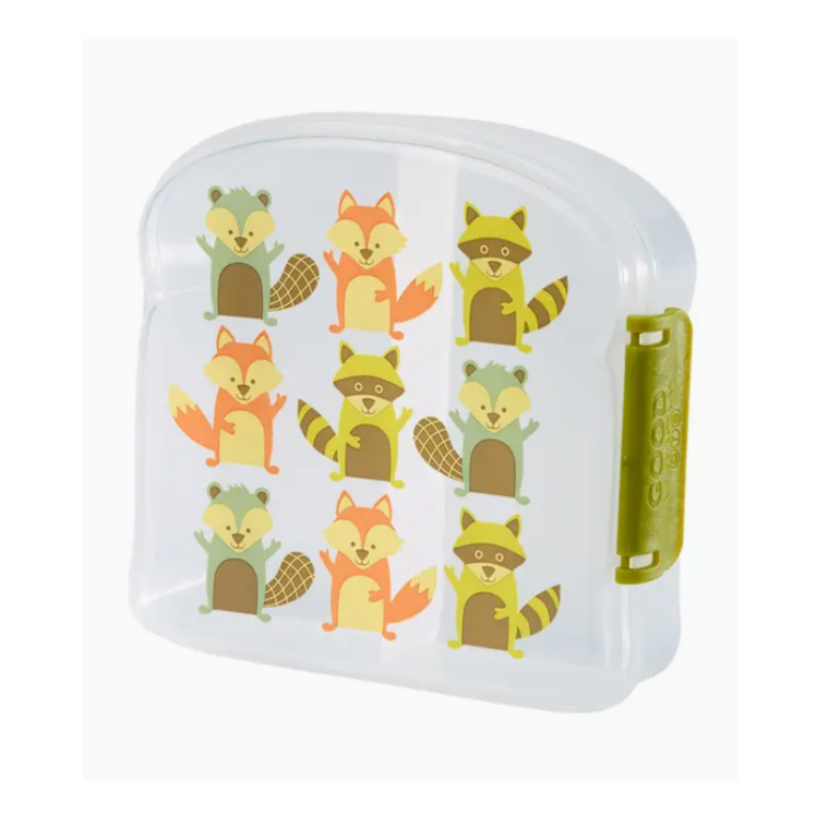 Sugarbooger Good Lunch Sandwich Box - What did the Fox Eat?