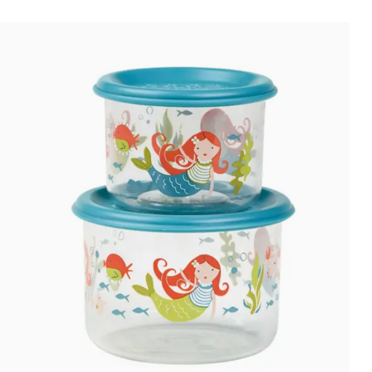 Sugarbooger Good Lunch Snack Containers - Isla the Mermaid - Small