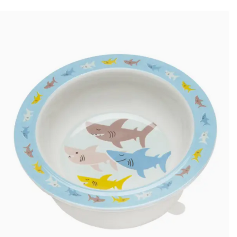 Sugarbooger Suction Bowl - Smiley Shark