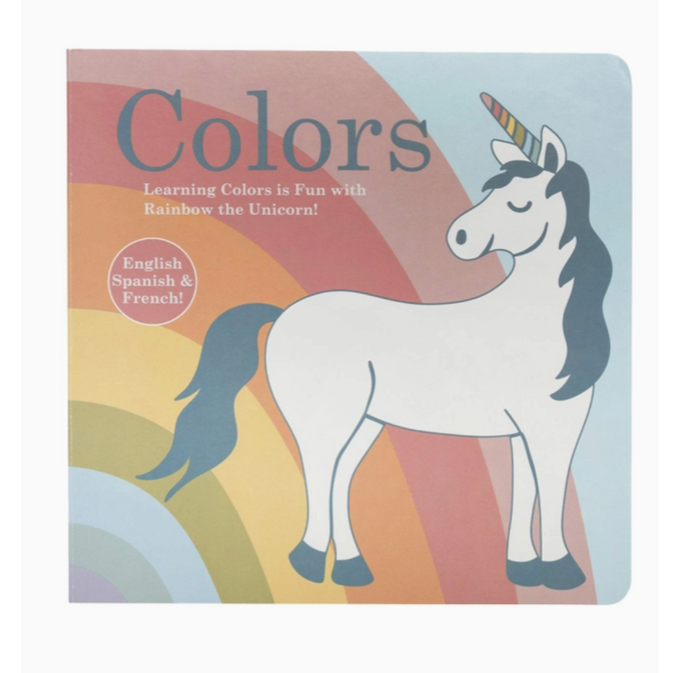 Sugarbooger Board Book - Book of Color Unicorn