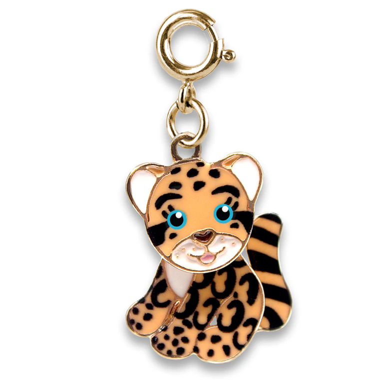 Gold Cloud Leopard Charm