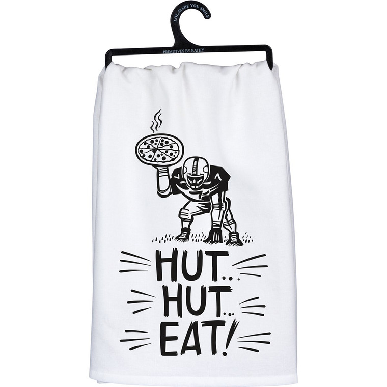 Hut Hut Eat Dish Towel