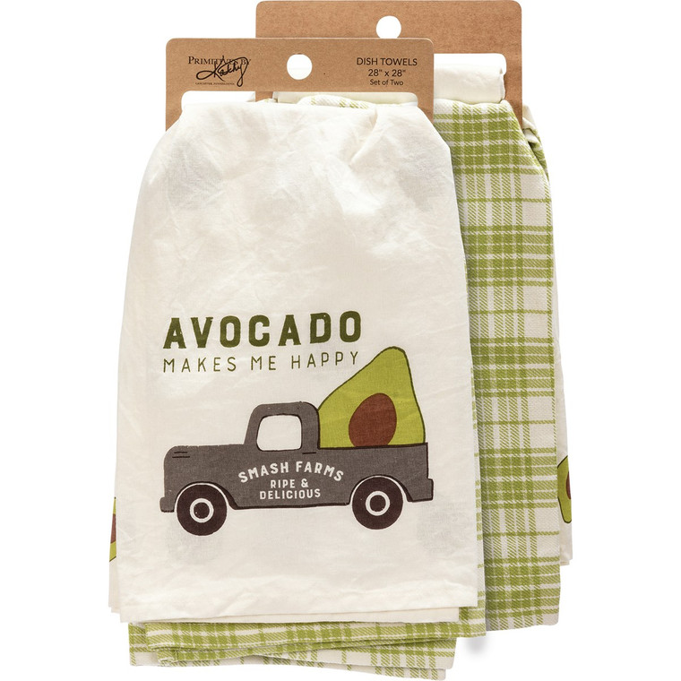 Avocado Dish Towel Set