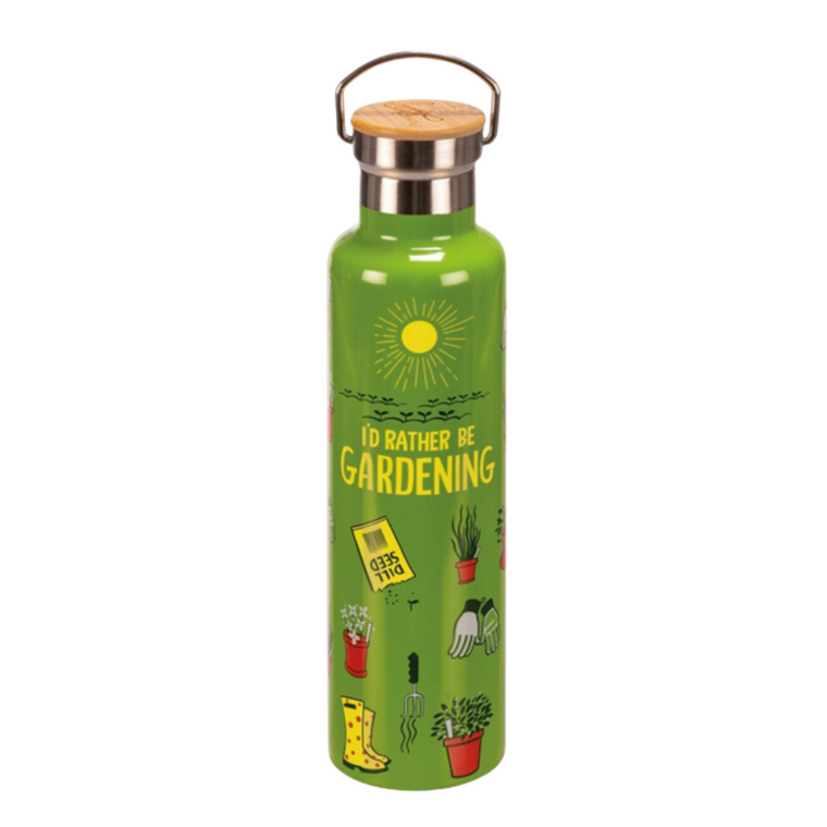 I'd Rather Be Gardening Insulated Bottle