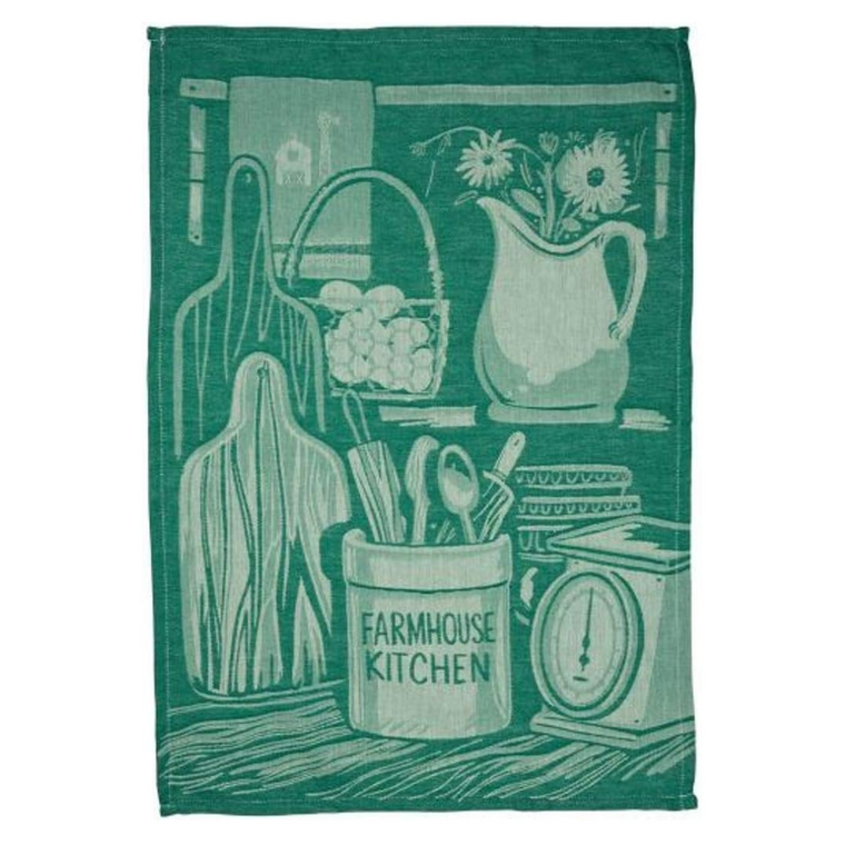 Jacquard Farmhouse Dish Towel