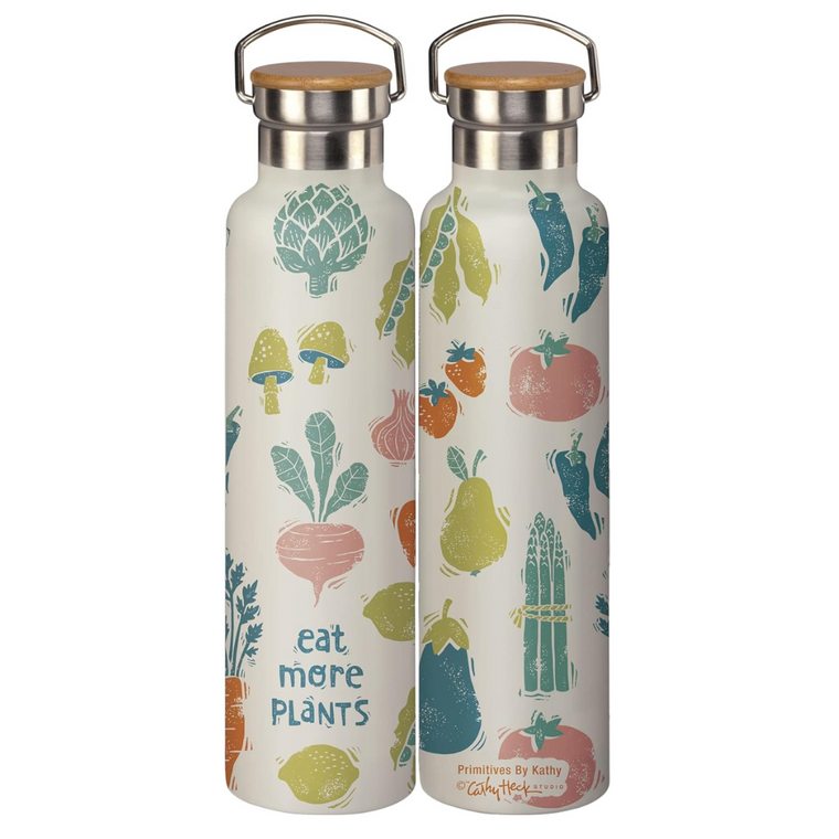 Eat More Plants Insulated Bottle
