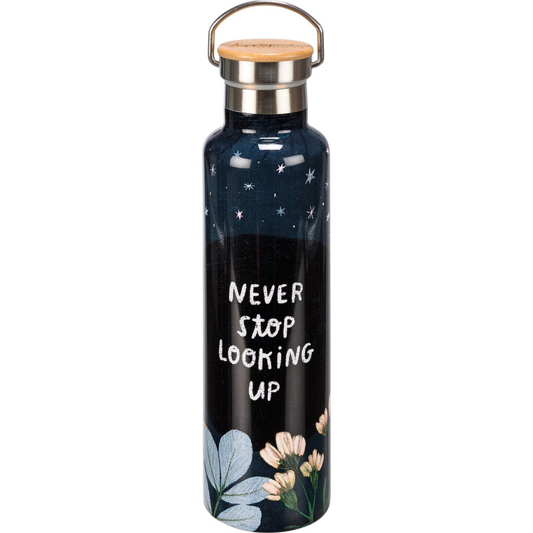 Never Stop Looking Up Insulated Bottle