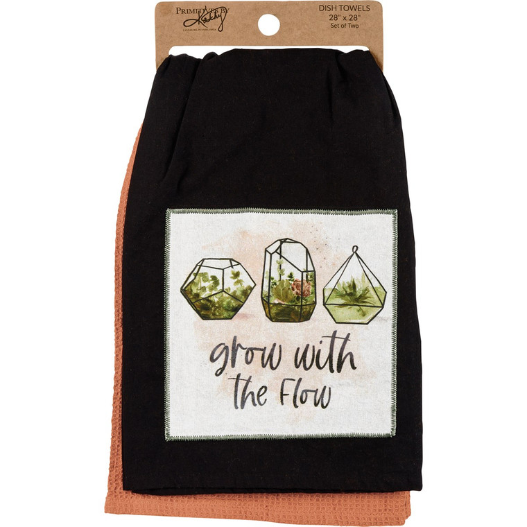 Grow With The Flow Dish Towel Set