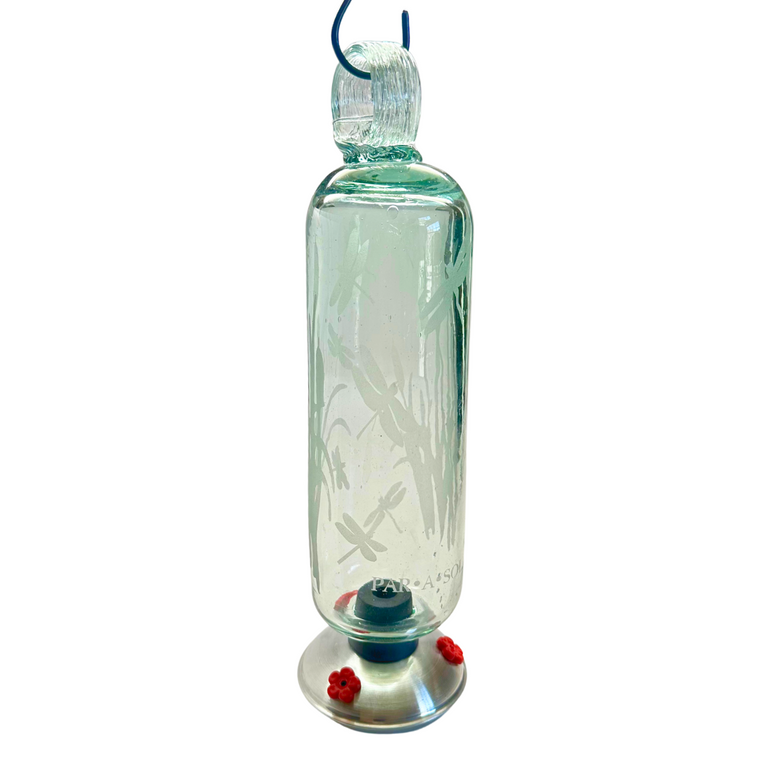 Filigree Hummingbird Feeder - Dragonfly Clear