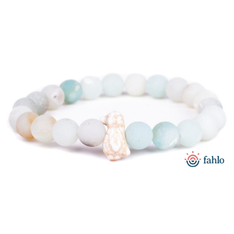 Fahlo Penguin Tracking Bracelet - Sky Stone