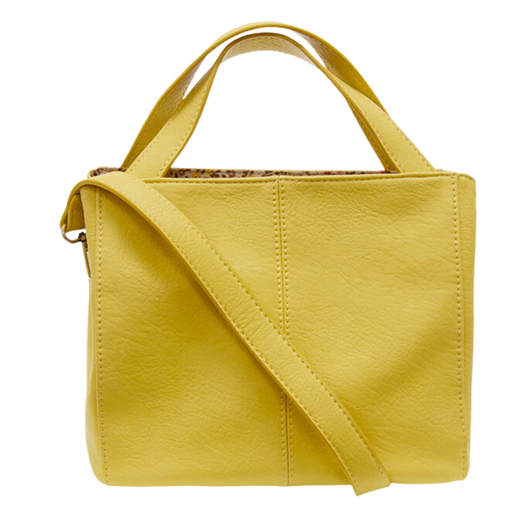 Brandi Convertible Crossbody Handbag - Yellow